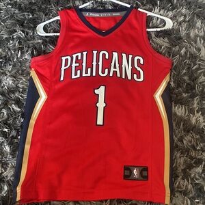 New Orleans Pelicans Zion Williamson Jersey size small-EUC